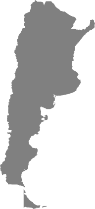 Mapa de Argentina. Envíos a toda la Argentina. Base en Córdoba Capital.